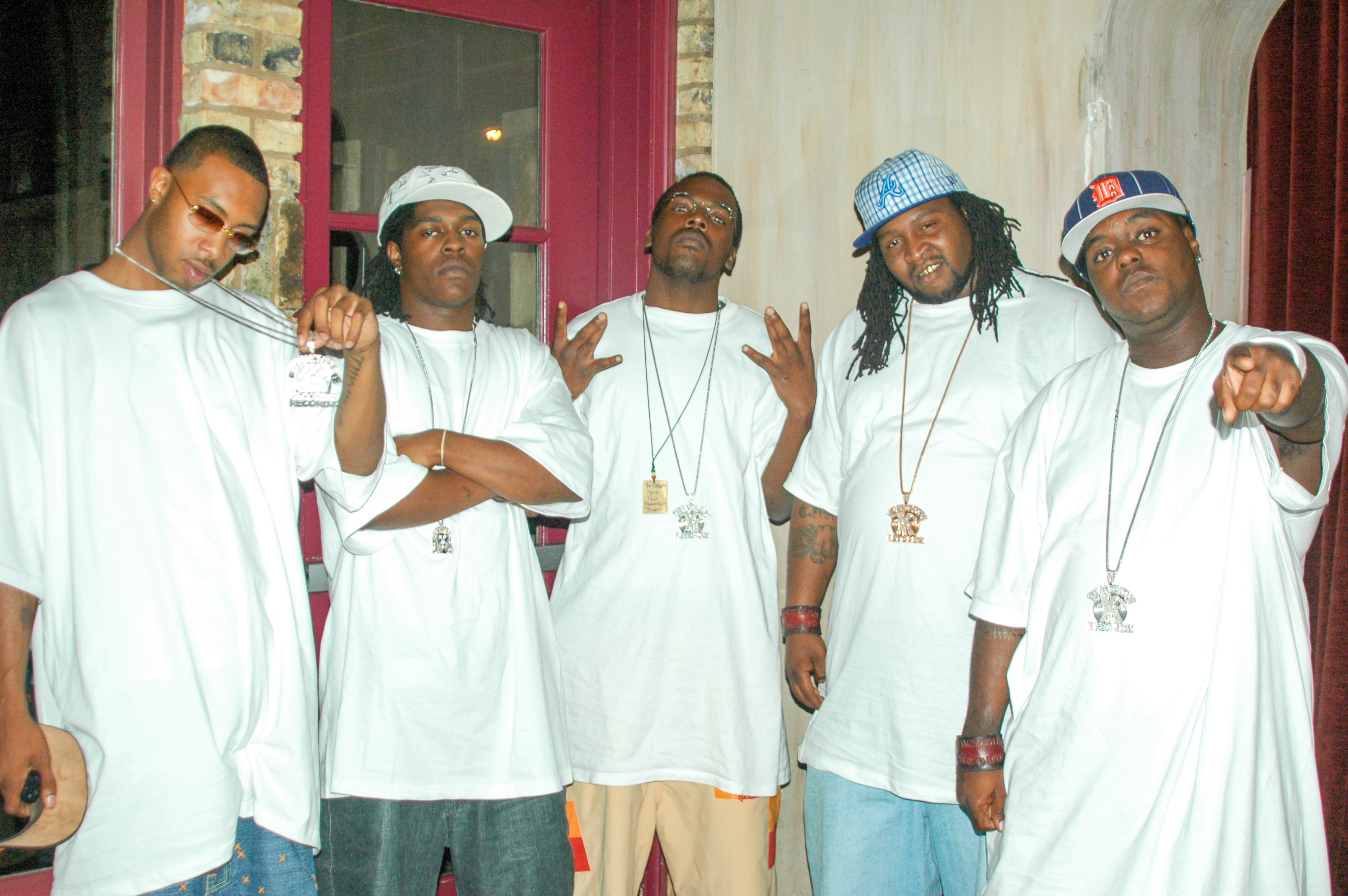 Dem Franchize Boyz in tall white tees. 