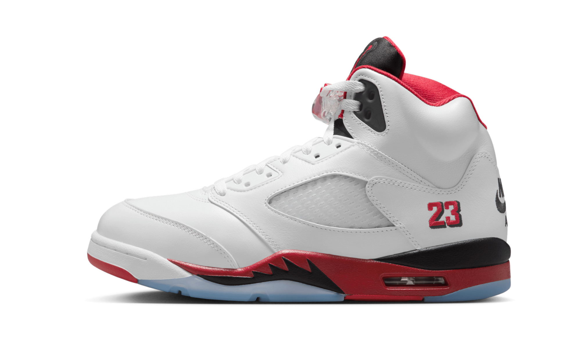 Air Jordan 5 'Black Tongue Fire Red'