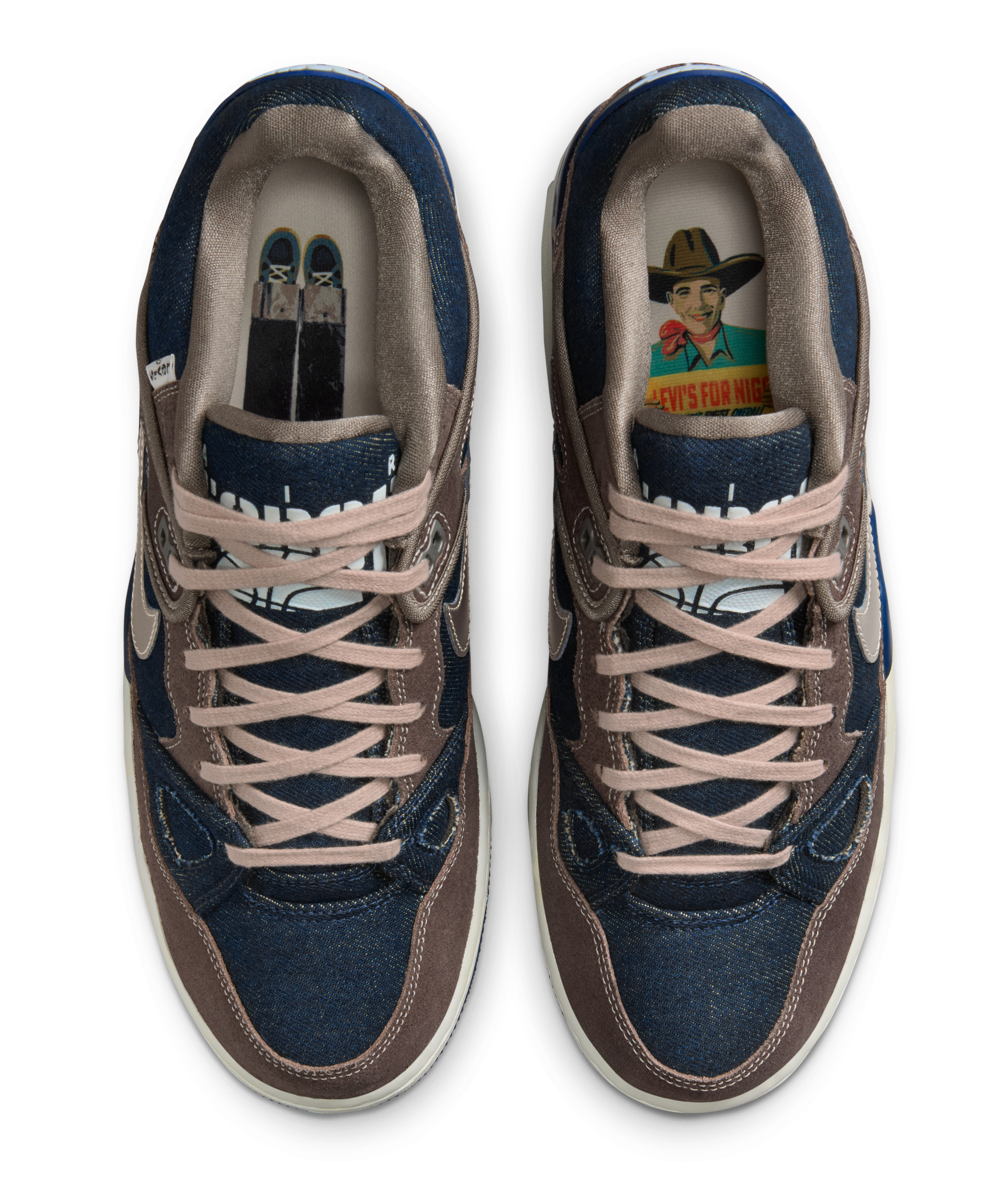 Levi's x Nigo x Nike Air Force 3