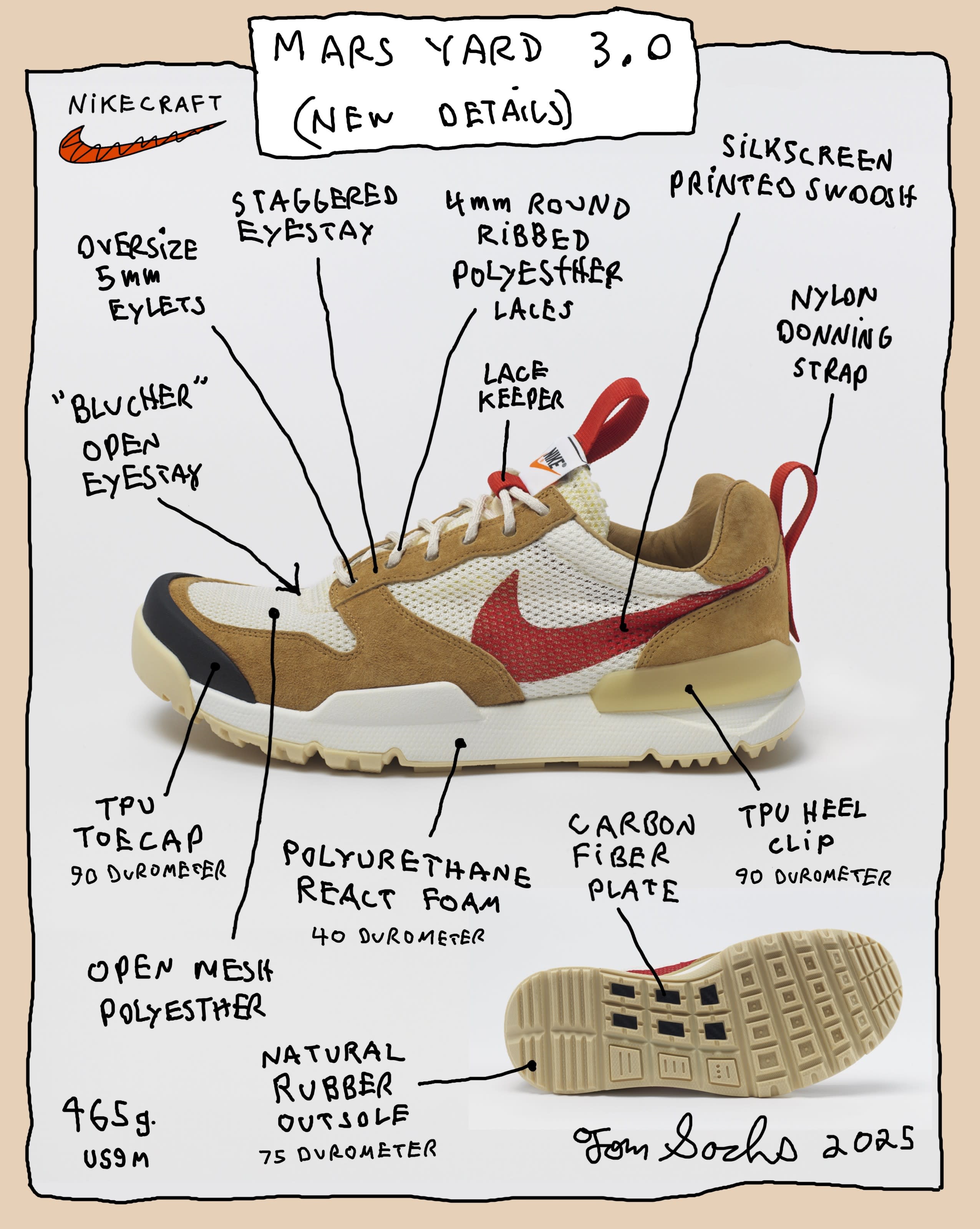 Tom Sachs x Nike Mars Yard 3.0