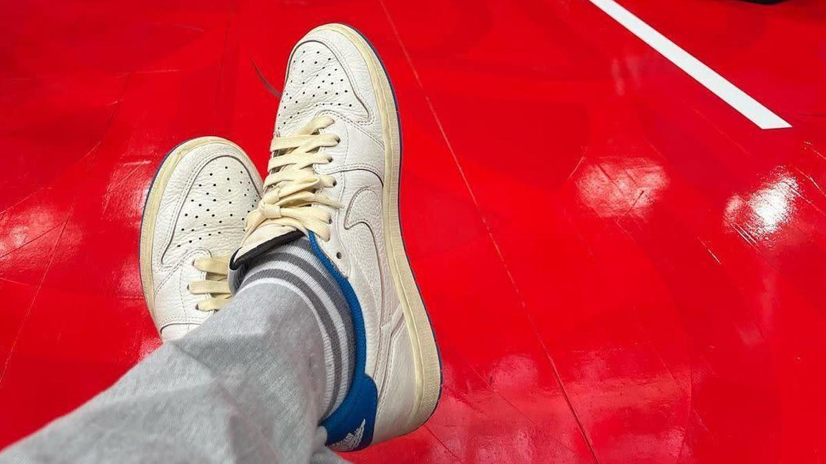 Unreleased Fragment x Travis Scott x Air Jordan 1 Low